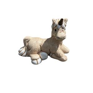 Unicorn Pottery‎ Handmade Hobbiest Signed JR  Small Bookshelf Movie Prop Decor